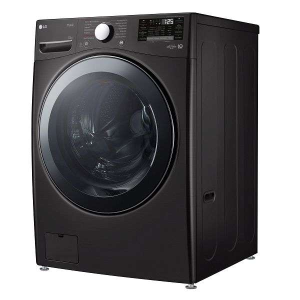 LG Waschmaschine mit 17 kg Kapazitat Energieeffiziensklasse E 1.100 U. Min. Black Steel mit Chrom Bullaugenring F11WM17TS2B gunstig versandkostenfrei online kaufen groBe Auswahl gunstige Preise PROFIS...