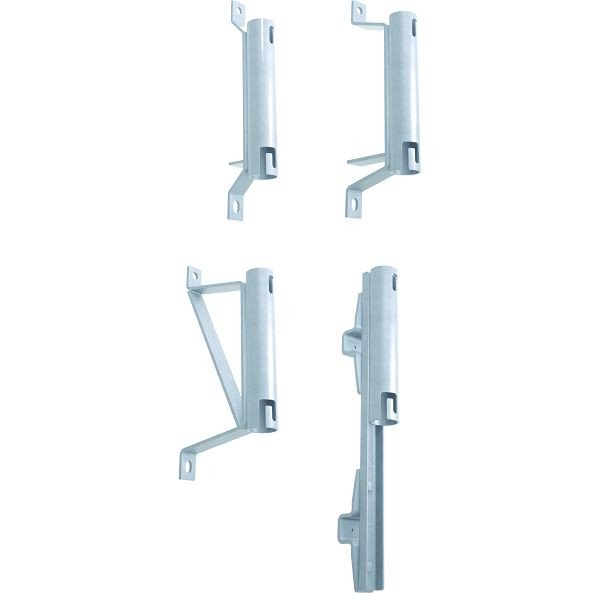 ZARGES Einsteckhülse V4A, Wandabstand: 30 mm, 47206, 4003866472062