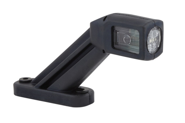 HELLA Umrissleuchte, LED, 12/24V, Kabel: 670mm, Stecker: Quick Link, 2-polig, rechts/seitlicher Anbau, 2XS 011 769-101