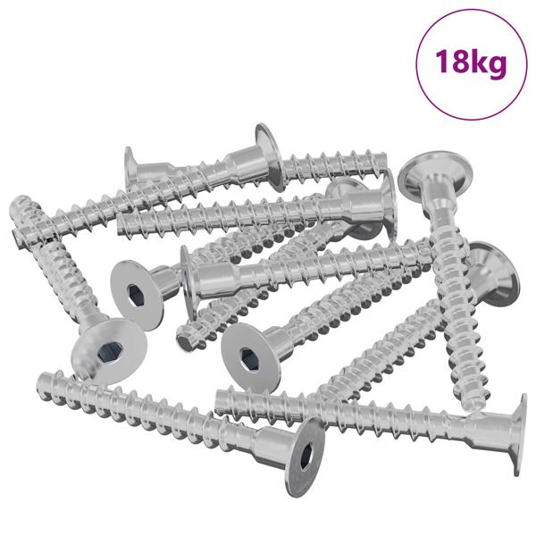 vidaXL Schraube 5143-teilig Zink-beschichtet 5 x 40 mm Eisen, 865000