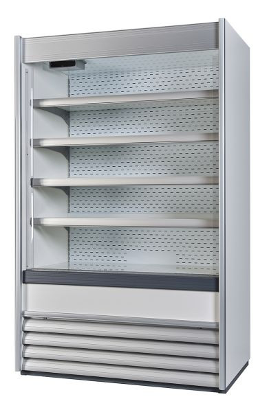 NordCap Wandkühlregal ALASKA 120 ENERGY OM, zentralgekühlt, Umluftkühlung, 41879010120-1