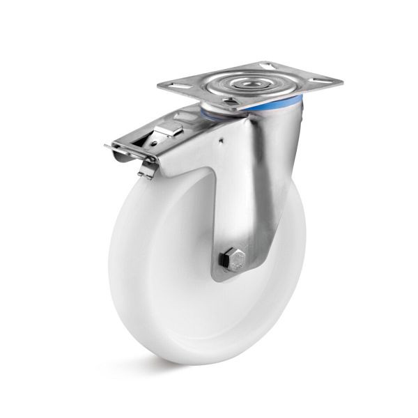 Torwegge Lenkrolle mit Doppelstopp, L-IV-PALB-200-, 0023426