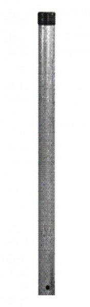 Rohrpfosten aus Stahl, Ø76mm, Wandstärke 2, 9mm, Länge: 3m, p-s430
