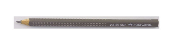 FABER CASTELL Buntstift Jumbo GRIP, warmgrau, 110972, 4005401109723
