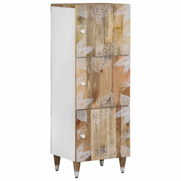 vidaXL Highboard 40x33,5x110 cm Massivholz Mango, 4018693