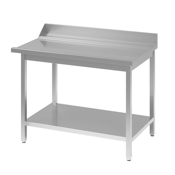 Vaiotec TOPLINE Ablauftisch 700, mit Aufkantung, Anbauseite rechts L: 1000 mm, 11546