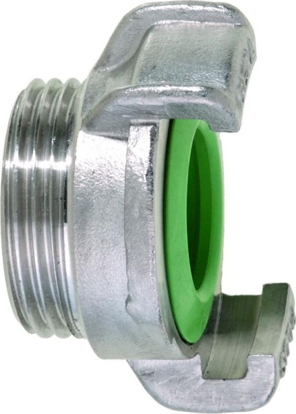 GEKA plus-Gewindestück, AG G 1/2" Cr-Stahl, VE: 10 Stück, 03.2110