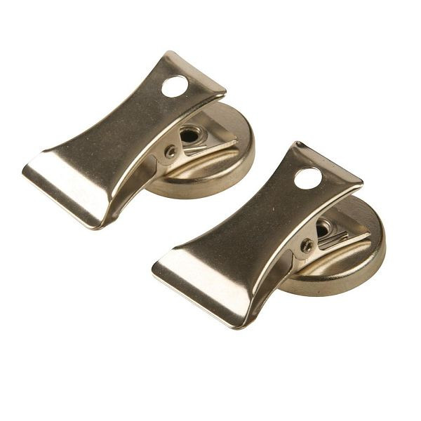 Silverline Magnetklammern, Doppelpackung, 794944