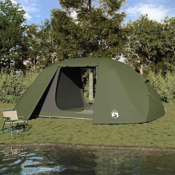 vidaXL Angelzelt mit Dach Olivgrün 514 x 465 x 187 cm Polyester, 4100661