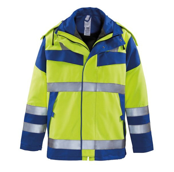 ROFA Jacke 367, Größe 52/54, Farbe 235-leuchtgelb-kornblau, 58367-235-52/54