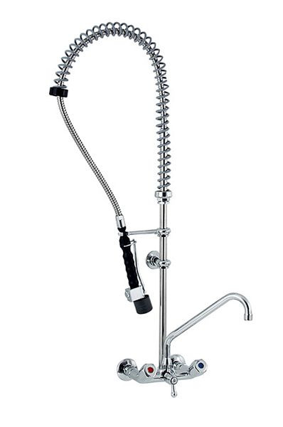 KBS Premium Knebel-Geschirrwaschbrause für Wandmontage 1/2 Zoll Wasseranschluß, 20922014