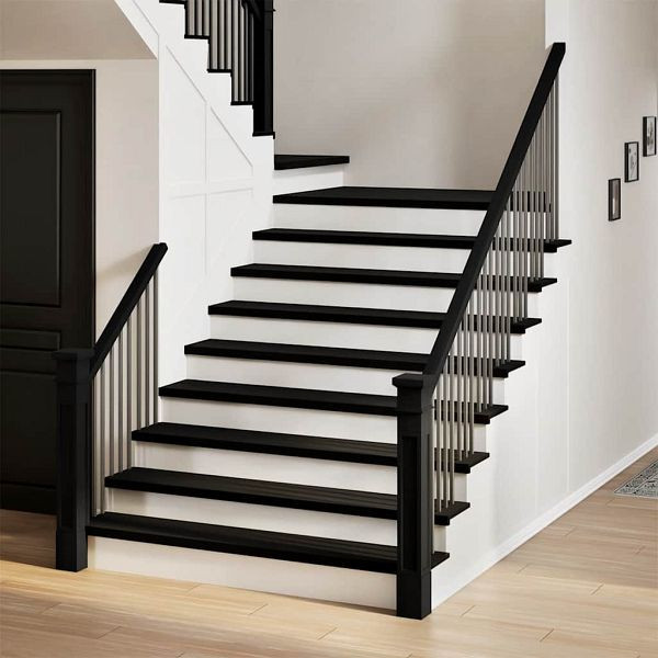 vidaXL Treppenstufen 2 Stk. Dunkelbraun 110x30x2 cm Massivholz Eiche, 3283806