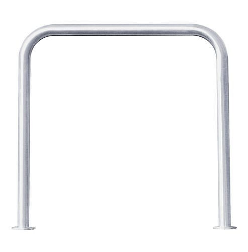 DENIOS Edelstahlbügel, Rundrohr gebogen, ohne Knieholm, zum Aufdübeln, Höhe 1000 mm, 310941