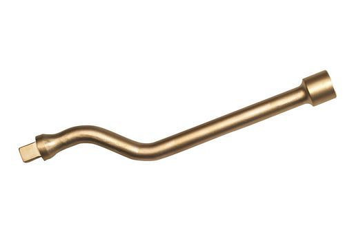 DENIOS Spezialverlängerung für Hahnenfuß-Schlüssel 1/2", L 250 mm, funkenfrei, 264896