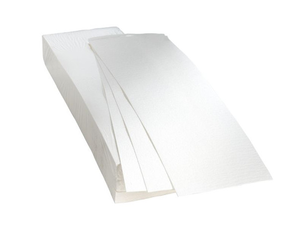 ZANUSSI Papierfilter, für erweitertes Filtrations-System für 23 l-Fritteusen, B x T x H in mm: 214 x 691 x 90, VE: 100 Stück, 406200085