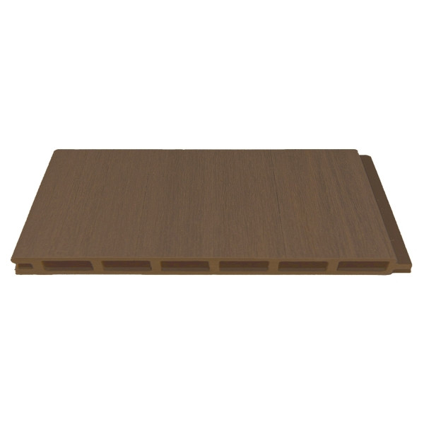 T&J ELSKOP-Serie WPC-Steckzaunsystem, Zaunlamelle 20 x 150 x 1790 mm, TEAK co-extrudiert, 44678