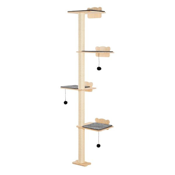VEVOR Katzenregalbaum Katzenkratzturm Katzenregal Kratzbaum Katzenbaum 183,5cm, GDSBGSMPJSM64OE89V0
