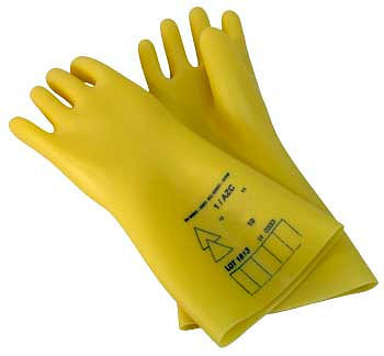 Lemp Elektriker-Handschuhe Größe 10, 7500V Klasse 1, 631706
