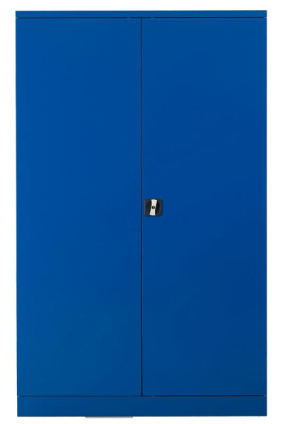 Gürkan Flügeltürenschrank, 42 x 120 x 195 cm, Enzianblau, Fachboden Stück 4, FLC.192/N, 111155