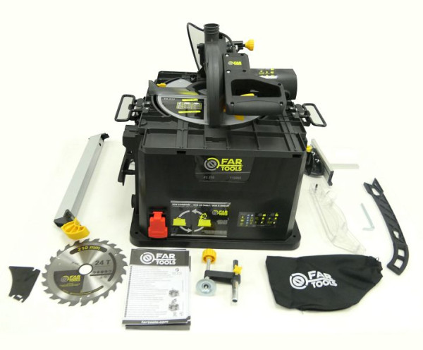 Fartools FS 210 Kombi-Tischsäge / Kappsäge 2-in-1 1500 W Ø 210 mm, 113355