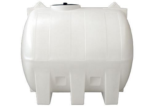 DENIOS Horizontaltank aus Polyethylen (PE), 2000 Liter Volumen, natur-transparent, 256981