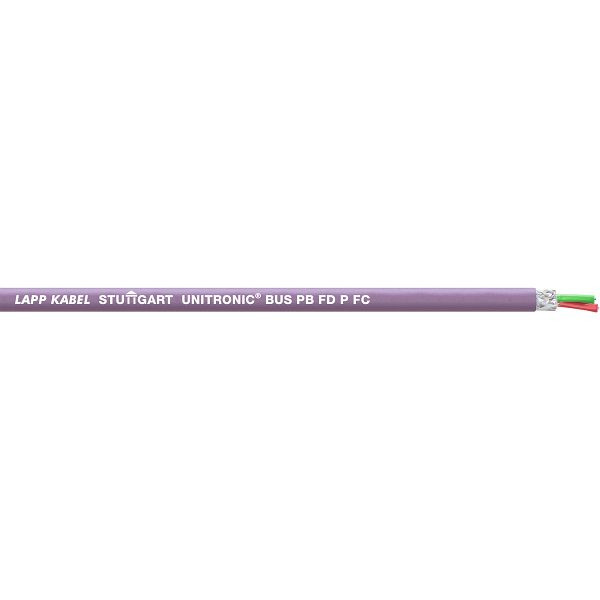 LAPP Busleitung UNITRONIC® BUS PB FD P FC 1X2X0,64, VE: 300 Meter, 2170322/300
