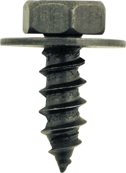 KS Tools Metall-Schraube/Scheibe, schwarz universal, VE: 50 Stück, 420.5908