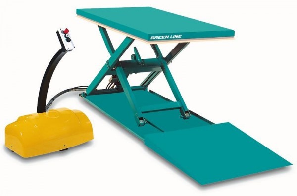 Bolzoni Auramo Superflachhubtisch mit Einfachschere und Vollplattform, ERGO LIFT A.8C Plattform: 1700 x 1000 mm Tragkraft: 1500 Kg, A8.15.C040