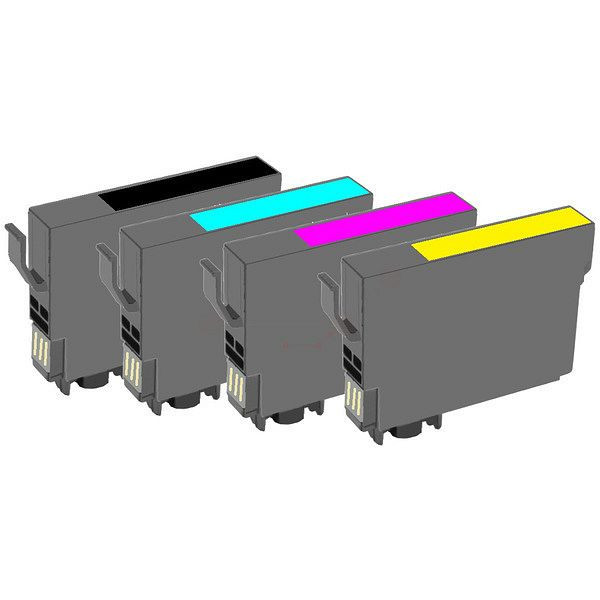 XL-Toner Kompatibel zu Epson C13T03A64010 Tintenpatrone MultiPack Bk,C,M,Y, C13T03A64010-3
