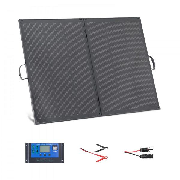VEVOR 200W Faltbares Solarpanel, Monokristallin, 30A PWM-Regler, MC4-Ausgang, IP67, für Camping & Reisen, ZDDKTYNB12005TKXJ001V2