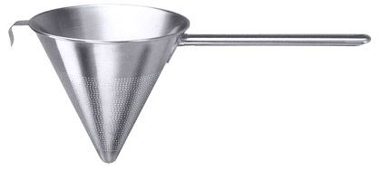 Contacto Spitzsieb, Rundgriff 18 cm, 2660/180