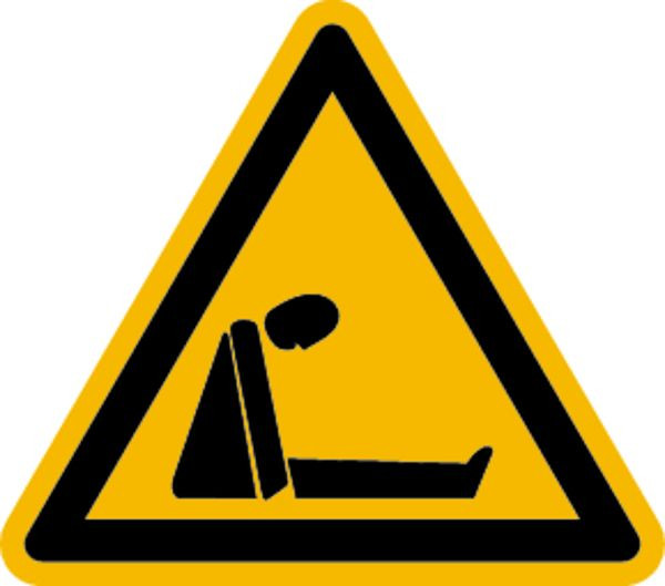 Schilder Klar Warnzeichen Warnung vor Erstickungsgefahr, 200x1.5 mm Kunststoff, 3223/72