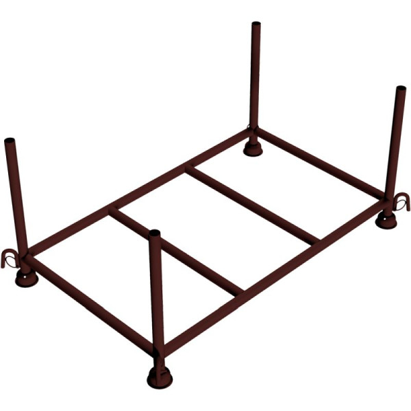 Stein HGS Stapelpalette, lackiert, Innenmaße (LxBxH): 1,50 x 0,87 x 0,60 m, 50200
