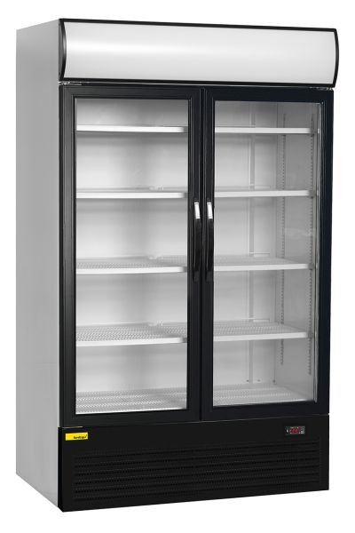 NordCap Gewerbekühlschrank KU 1950 G-DR, für Take-Away Kühlprodukte und Getränkekühlung, steckerfertig, Umluftkühlung, 435700301