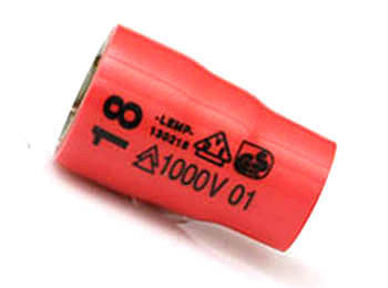 Lemp Steckschlüssel Einsatz 18mm 3/8" normal 6 kt, 130218