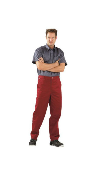 Planam MG 260 Bundhose, bordeaux, Größe 24, 0821024