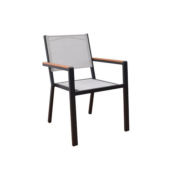 HOME DELUXE Gartenstuhl stapelbar SEDIA, Inhalt: 1 Stuhl, 57721
