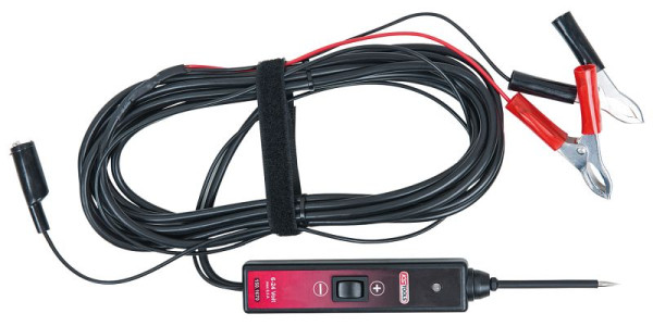 KS Tools Funktionsprüflampe 6-24V DC mit 5 Meter Kabel, 150.1670