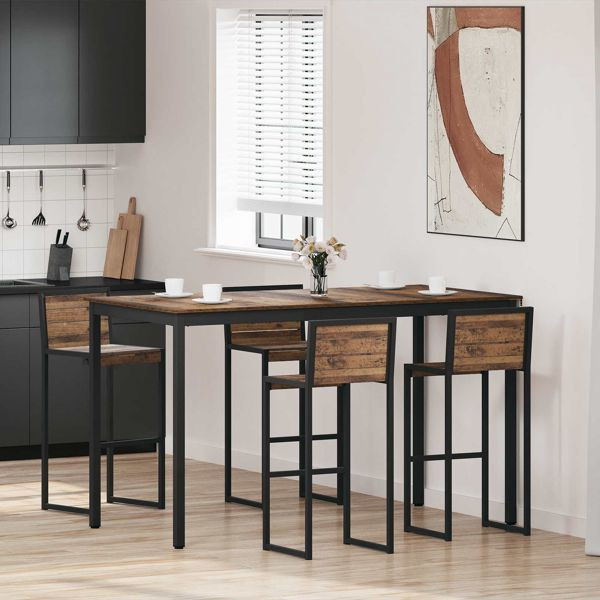 vidaXL Esstische Holzwerkstoff, 3415394, 8721364523531