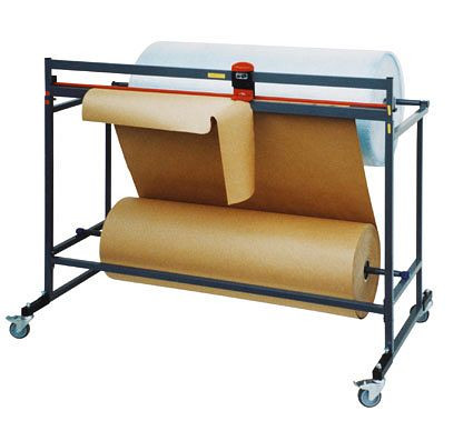 Manuflex Fahrbarer 2-fach Schneidständer mit Schnittbreite 1250 mm, BxTxH = 1400 x 700 x 1250 mm, VP1013