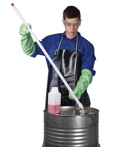 DENIOS Probenehmer LiquiSampler aus PP transparent, Eintauchtiefe 1000 mm, 250 ml, 179396