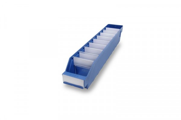Stemo Lagerkasten 5009 blau, Abmessungen (LxBxH): 500x90x95mm, VE: 40 Stück, 510301