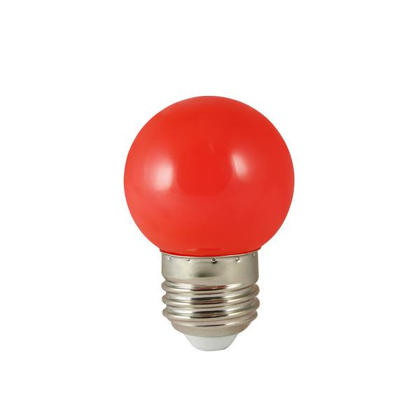 Bioledex LED Lampe E27, Außenbereich / Deko, Lampe für Lichterketten Ø45mm, Winkel: 270°, Verbrauch/Leistung: 0,8W, B27-01RO-886