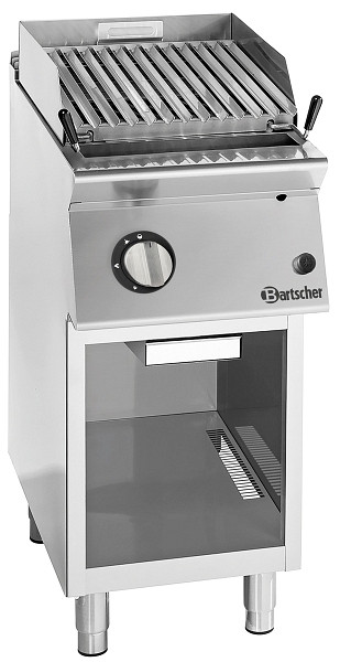 Bartscher Lavasteingrill 900 G400, Zünd-Art: Piezo-Zündung, 2994521