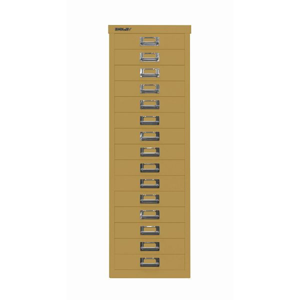 Bisley MultiDrawer™ DIN A4, 15 Schubladen, 682 dijon, L3915682