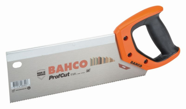 Bahco Profcut Rückensäge, 300 mm, 11/12 Zähne pro Zoll, für feines bis mittelgrobes Material, PC-12-TEN