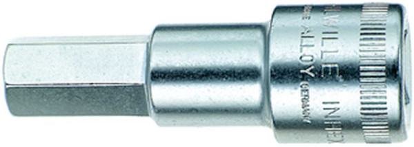 STAHLWILLE 12,5 mm (1/2") INHEX-Einsatz Nr.1054/3054 Schlüsselweite 13 mm Länge 70 mm, 03150713