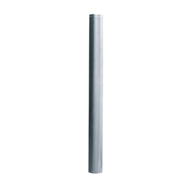 Stein HGS Absperrpfosten -Bollard-, umlegbar, zum Einbetonieren mit Bodenhülse, Dreikantschloss nach DIN 3223, 3 Ösen (90°), 4272fuh-3