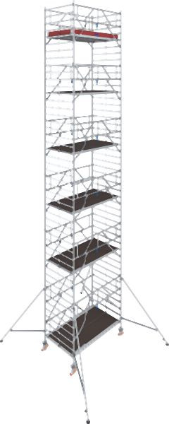 Krause Stabilo Fahrgerüst S5000 Feldlänge: 2,50m, Arbeitshöhe: 13,3m, 787101