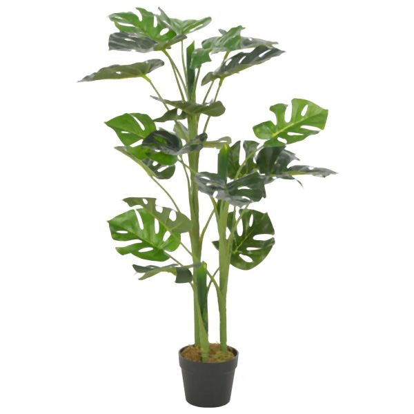 vidaXL Künstliche Pflanze Monstera mit Topf Grün 100 cm, 280182